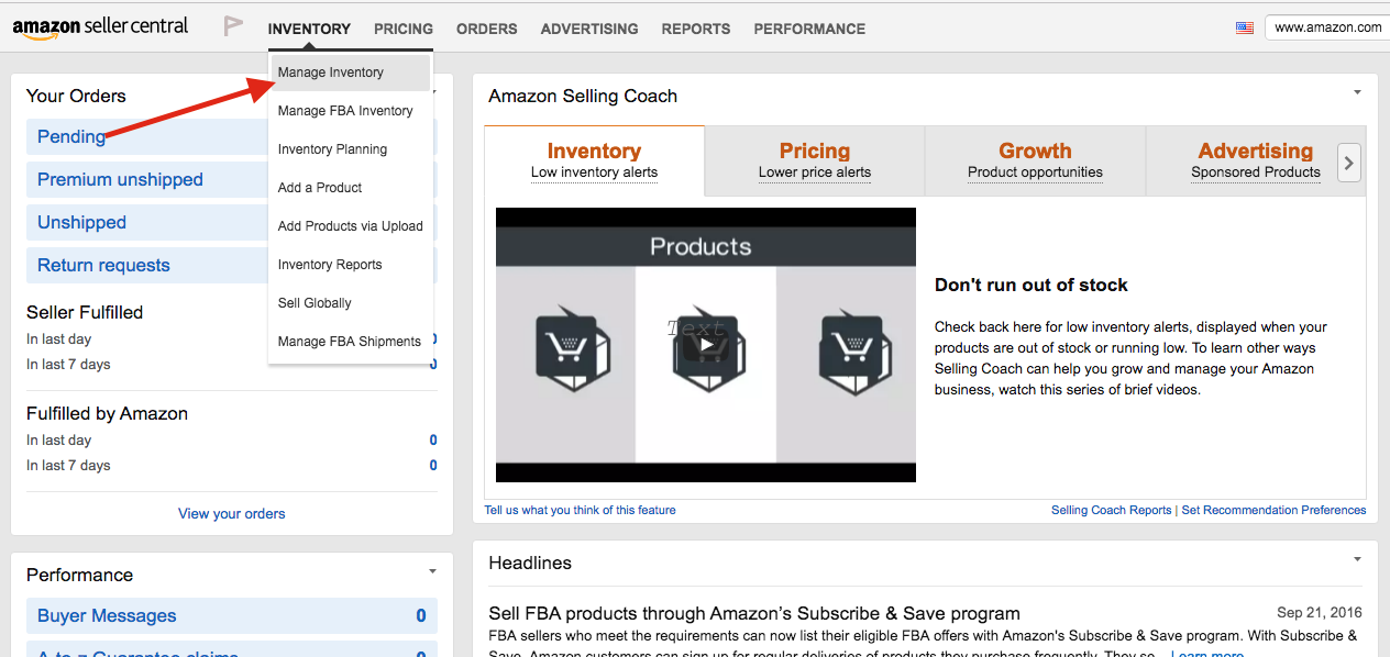 HOW CAN I CHANGE THE SHIPPING LEAD TIME IN MY AMAZON LIST?