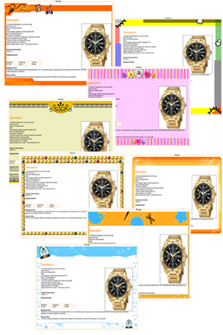 Ebay Auction Templates on From Over 240 Ebay Auction Templates To Make Your Auctions Stand Out