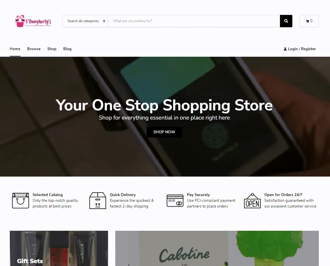 Dropship home decor store