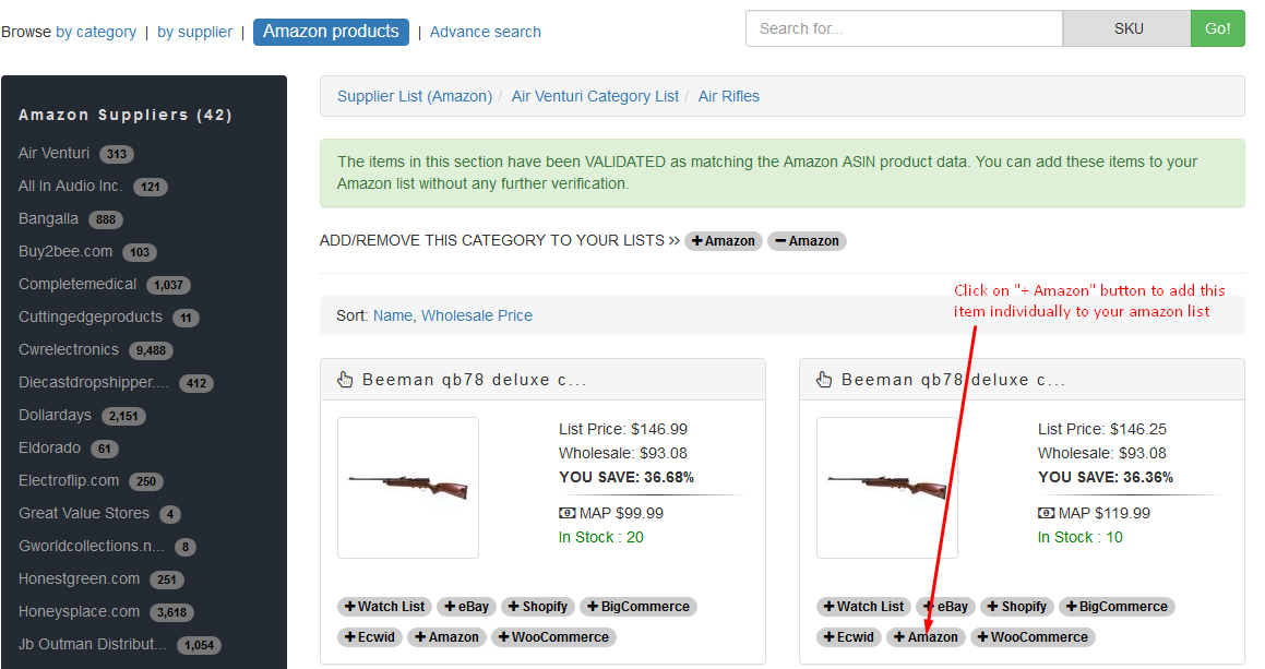 HOW TO ADD ITEMS TO AMAZON LIST