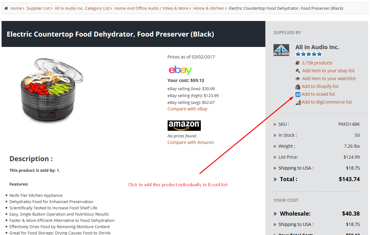 HOW TO ADD PRODUCTS TO YOUR ECWID LIST