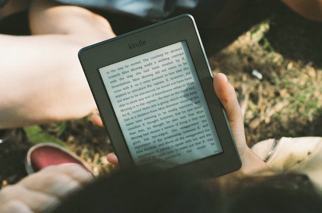 Photo of Kindle e-reader