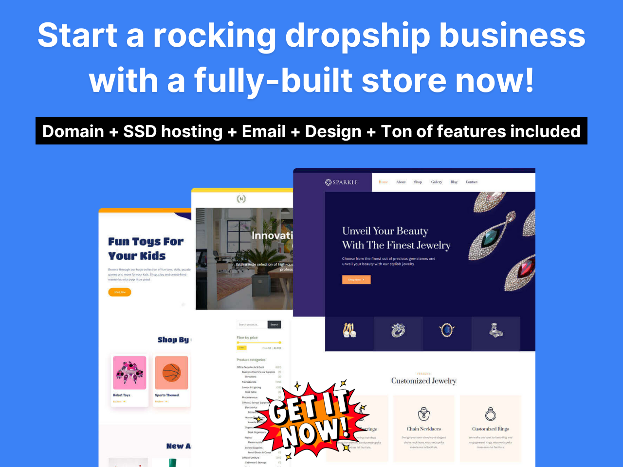 Dropship Website Package