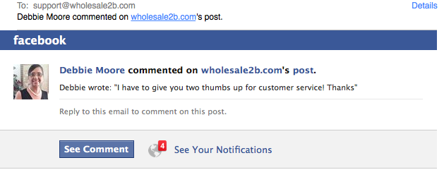 Great dropship customer service