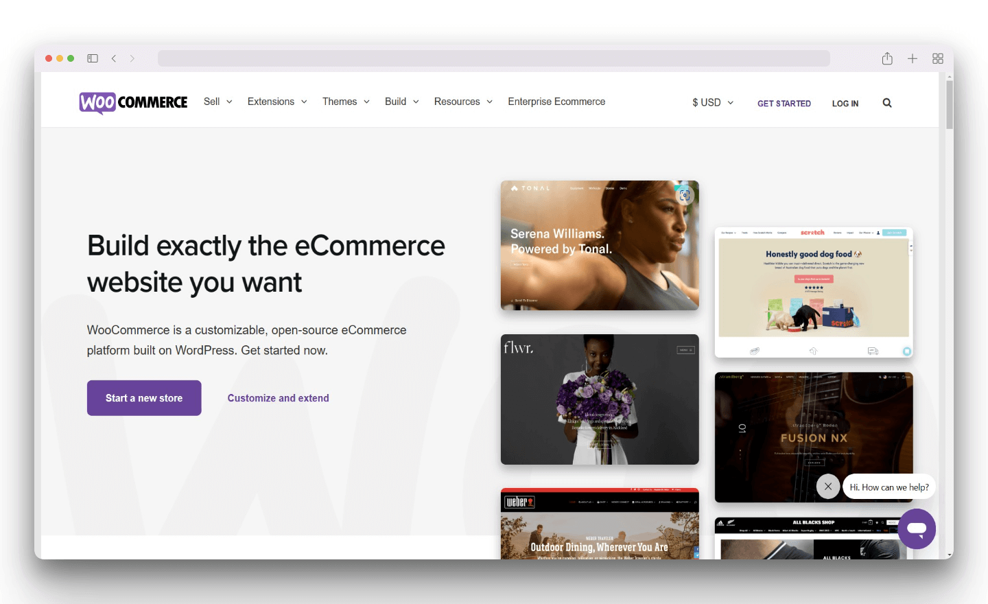 WooCommerce Landing Page